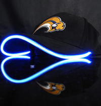 led baseball cap